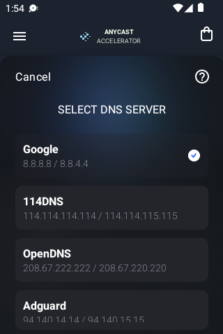 anycast加速器ios官网android下载效果预览图